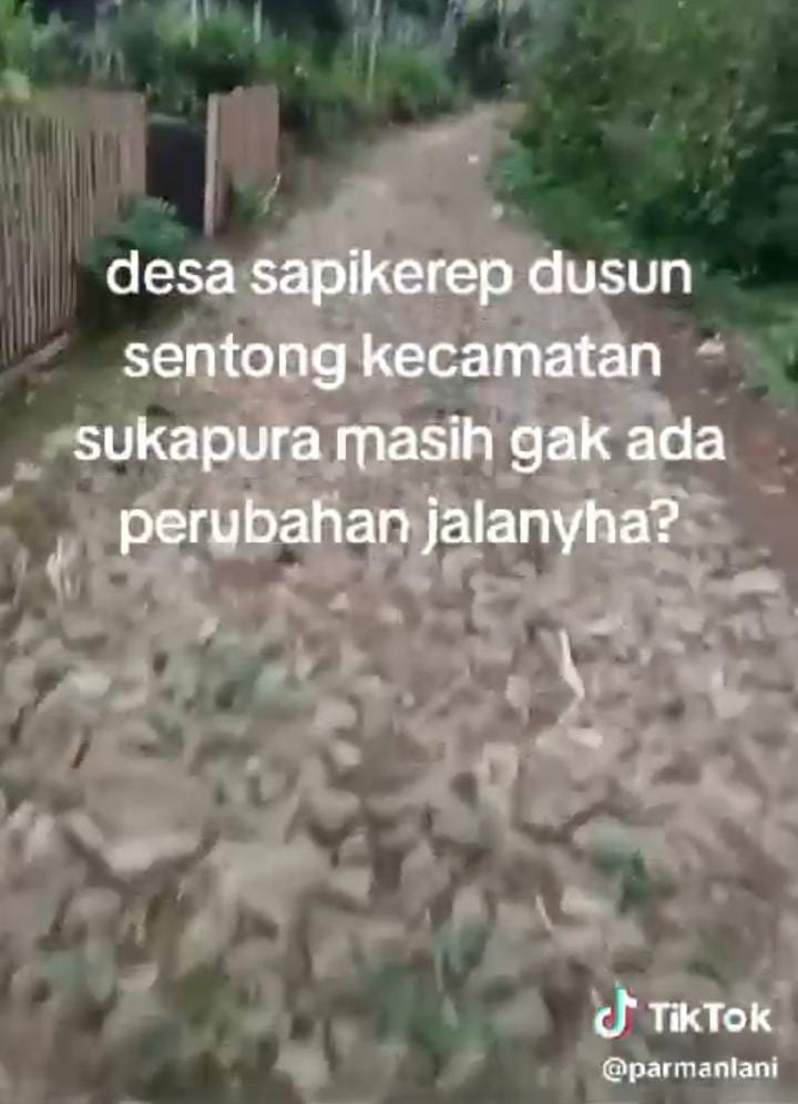 Viral Video Jalan Desa Makadam di Sapikerep, Sukapura: Janji Perbaikan Tak Terwujud Sejak 2018