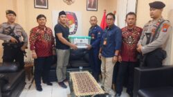 Polres Nganjuk Kawal Ketat Pengiriman Kotak Rekapitulasi Model-D ke KPU Provinsi