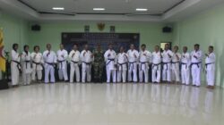 Ujian Kenaikan Tingkat Karate Lemkari Kodim 1009/Tla, 88 Peserta Ikuti