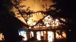 Rumah Terbakar Akibat Korsleting Listrik di Desa Resongo, Kerugian Capai Jutaan Rupiah