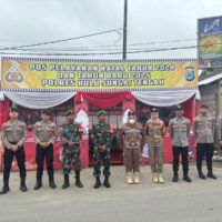 Pengamanan Natal dan Tahun Baru 2024, Kodim, Polres, dan Satpol PP HST Siaga