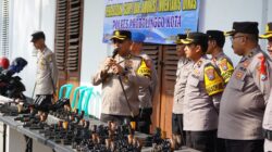 Pengecekan Senpi Anggota Polres Probolinggo Kota, Kapolres: Untuk Pastikan Disiplin dan Keamanan