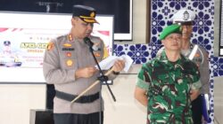 Sinergitas TNI-Polri Jaga Keamanan Masyarakat di Pos Pelayanan Nataru