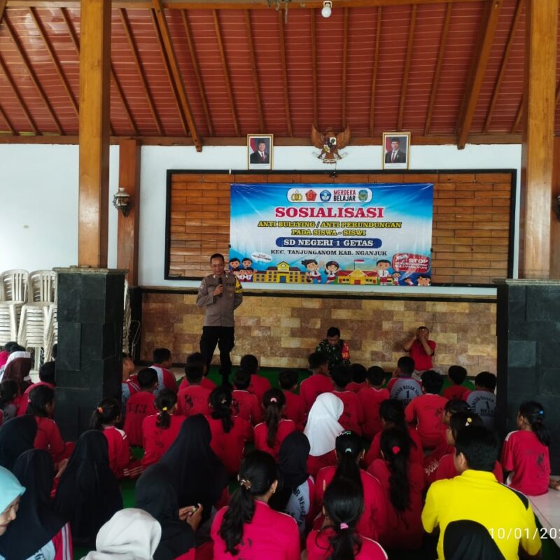 Pencegahan Bullying dan Sadar Hukum di SDN 1 Getas