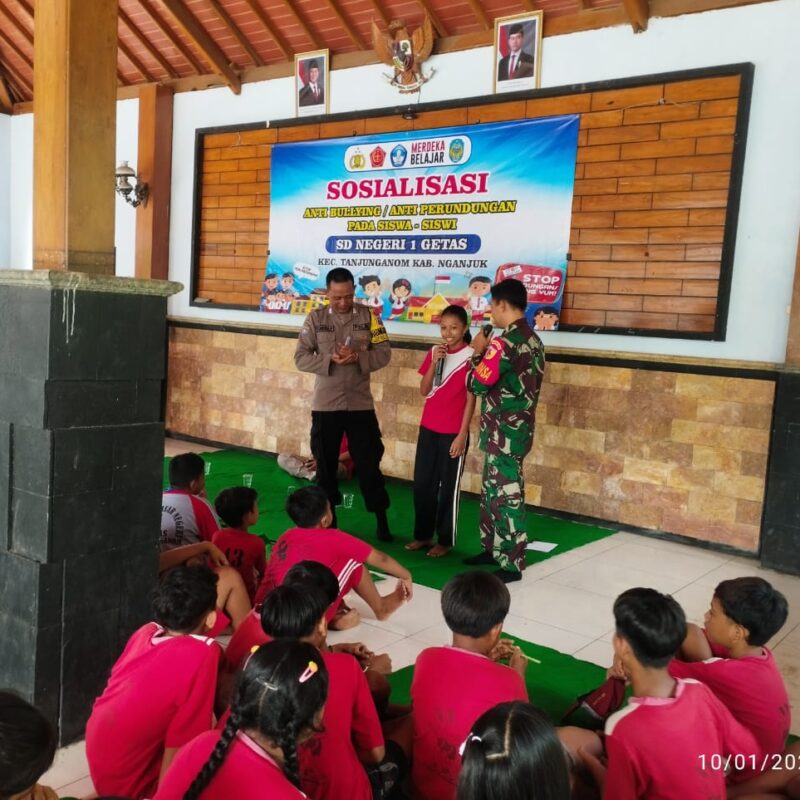 Pencegahan Bullying dan Sadar Hukum di SDN 1 Getas