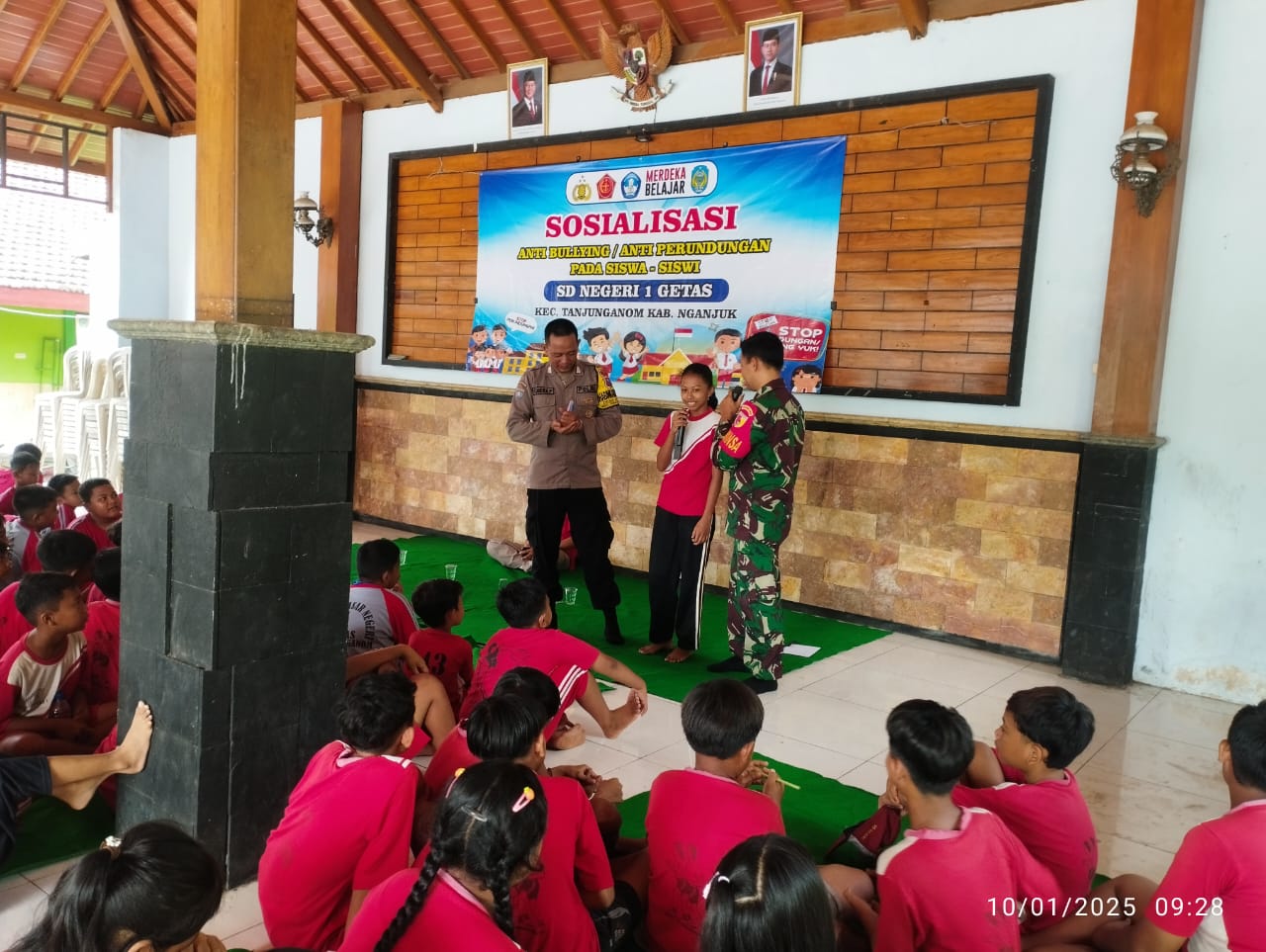 Pencegahan Bullying dan Sadar Hukum di SDN 1 Getas