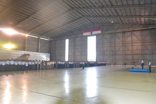 Danwing Udara 5 Pimpin Apel Khusus Dalam Rangka HUT Ke-3 Koopsudnas