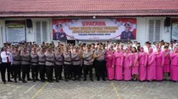 Pimpin Upacara Kenaikan Pangkat Pengabdian, Ini Kata Kapolres Probolinggo Kota