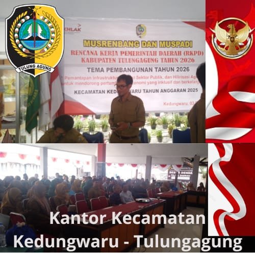 Musrenbang dan Muspadi di Kecamatan Kedungwaru 3 Februari 2025 Berjalan Kondusif