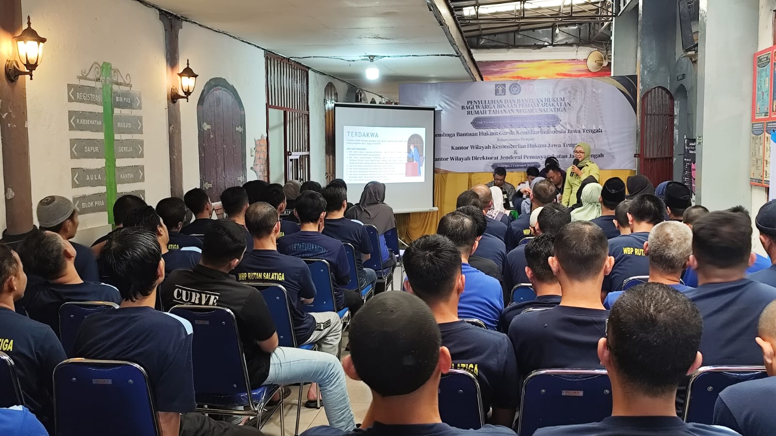 Rutan Salatiga - LBH GKI Jateng Komitmen Berikan Layanan Bantuan Hukum Gratis Bagi WBP
