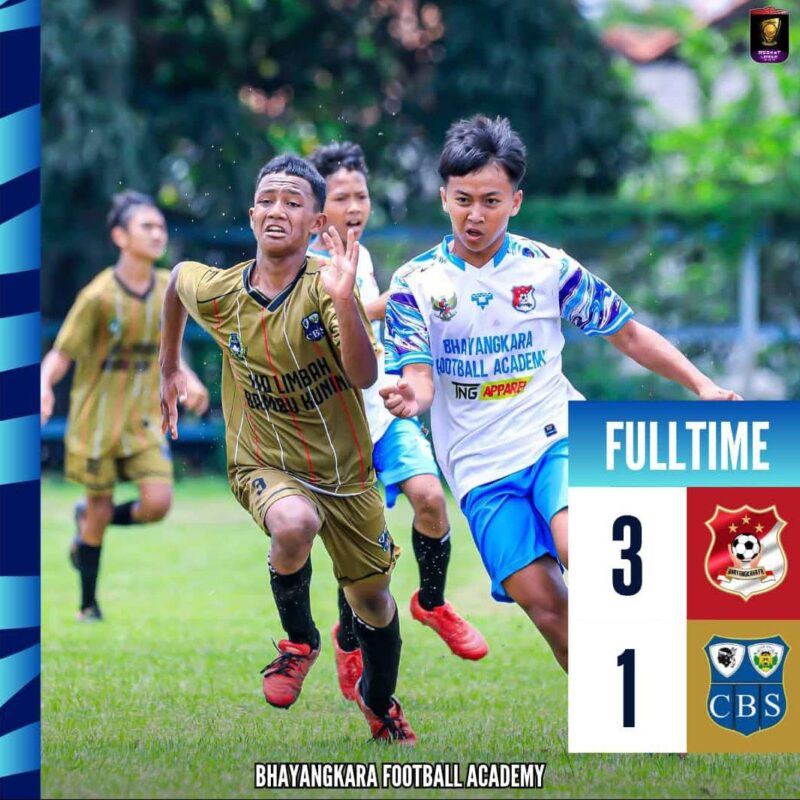 Liga ASSKAT U-14: Bhayangkara FA Tiga Raksa, Menang Meyakinkan atas Citra Bakti