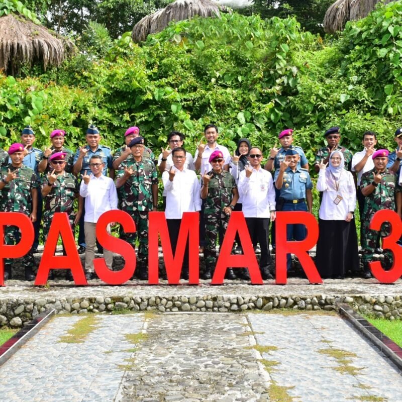 Komandan Pasmar 3, Sambut Kedatangan Tim BPK RI, Di Sarang Petarung Mako Pasmar 3 Sorong