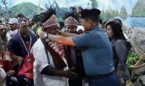 Wujud Dukung Pemda, Pangkoarmada III Sambut Kedatangan Gubernur PBD