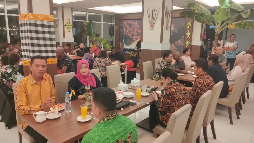 Dandenma Pasmar 3, Hadiri Ramah Tamah Bupati Dan Wakil Bupati Kabupaten Sorong
