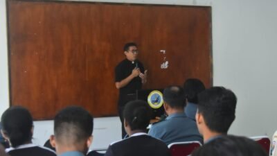 Kuatkan Mental Spiritual Personil, Lantamal XIV Gelar Kauseri Agama Nasrani