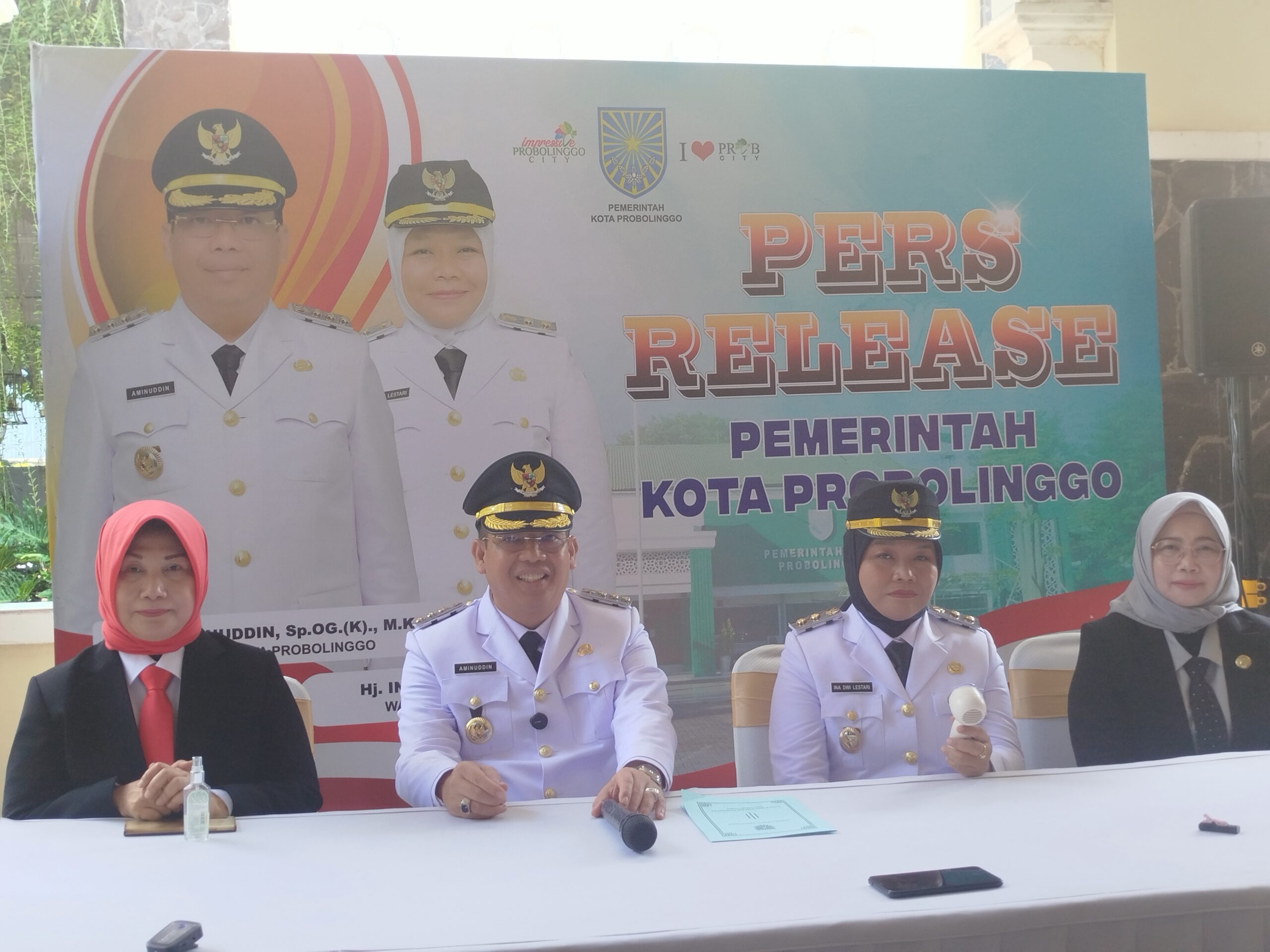 Serah Terima Jabatan Wali Kota dan Wakil Wali Kota Probolinggo Periode 2025-2030, Wujudkan Visi Kota Tangguh dan Sejahtera