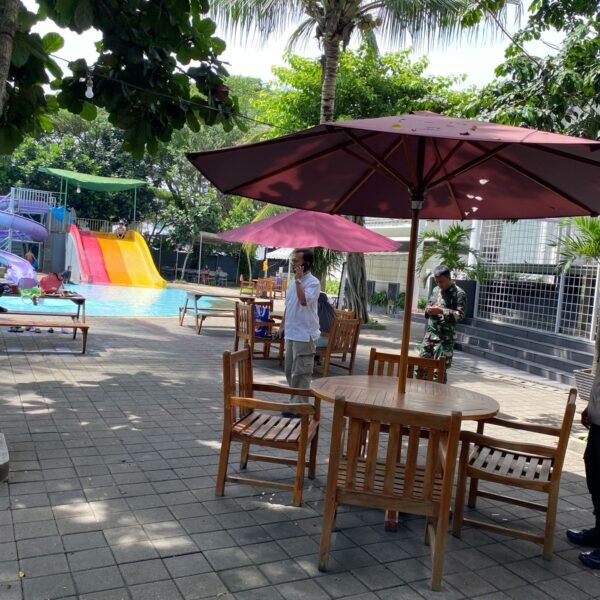 Polsek Cikupa, Lakukan Pengamanan di Obyek Wisata Kolam Renang Kencana Talaga Biru