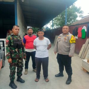 Bhabinkamtibmas Sambangi Tokoh Masyarakat di Kampung Lamporan, Cikupa