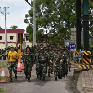 Bina Fisik Prajurit, Kodim 1710/Mimika Gelar Latihan Hanmars Program PSJM TA 2025