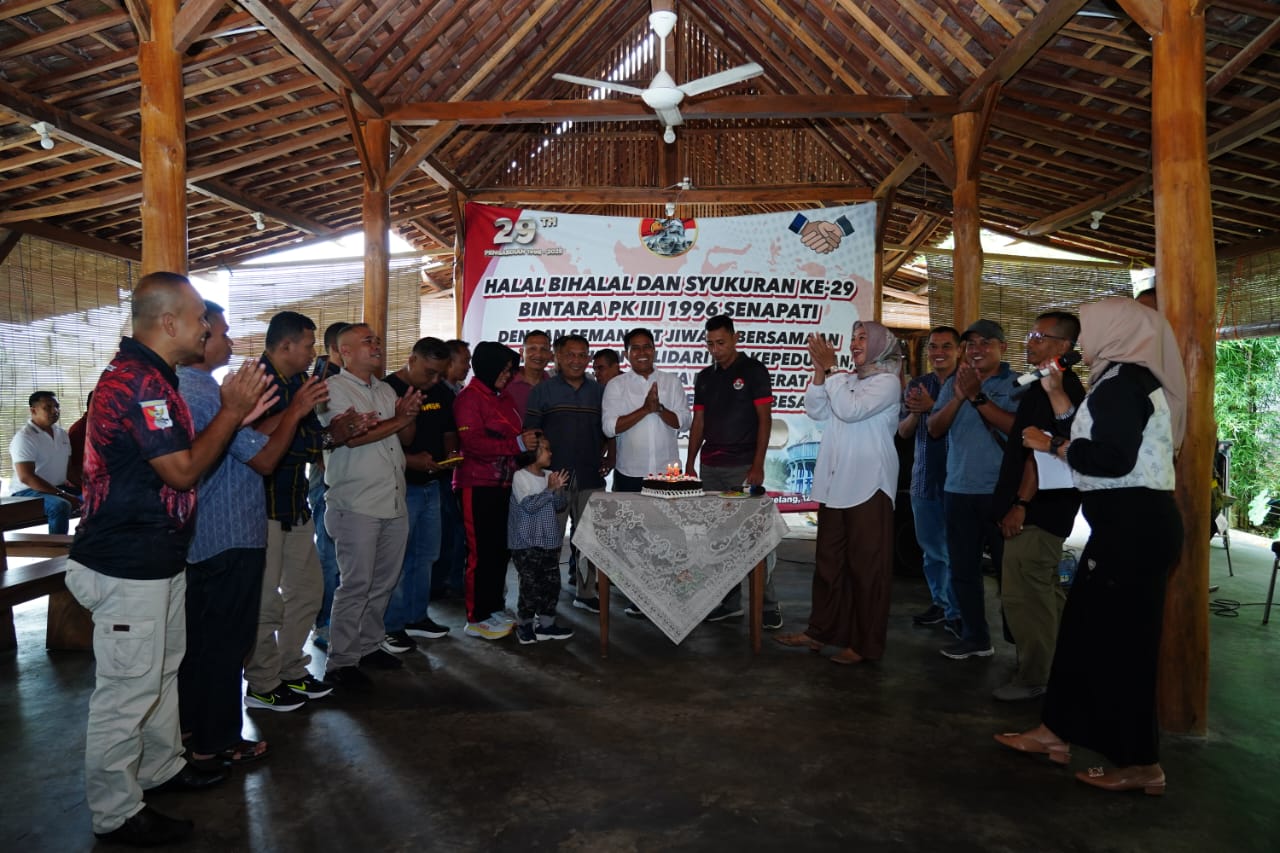 Halal Bihalal dan Syukuran 29 Tahun Pengabdian Bintara PK 3 Senapati