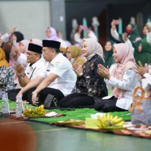 Dihadiri Walikota Aminuddin, IGTKI Kota Probolinggo Gelar Halal Bihalal di Gor Kedopok