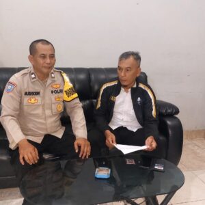 Bhabinkamtibmas Desa Sukadamai Sambangi Warga, Ajak Tingkatkan Kesadaran Kamtibmas