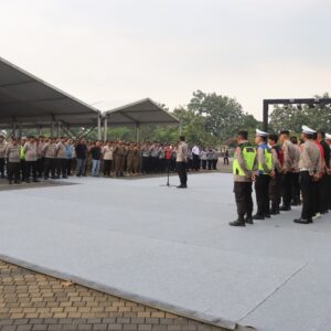 Polresta Tangerang Gelar Apel Pengamanan MTQ XXII Provinsi Banten di Alun-Alun Kabupaten Tangerang