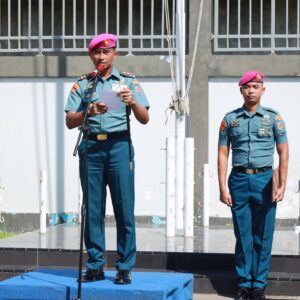 Wujud Apresiasi dan Loyalitas Prajurit, Yonmarhanlan XIV Sorong Gelar Upacara Kenaikan Pangkat Periode 1 April 2025