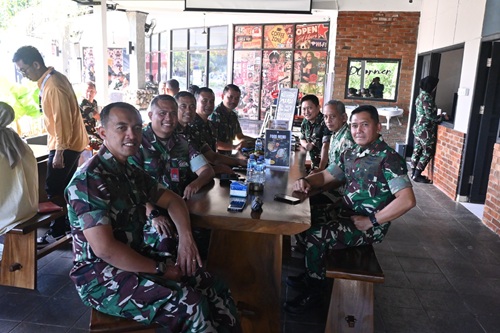 Danlanud Sultan Hasanuddin Resmikan D'Corner Cafe and Mart