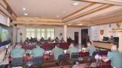 Danrem 091/ASN Terima Paparan Kesiapan TMMD ke-124 TA 2025