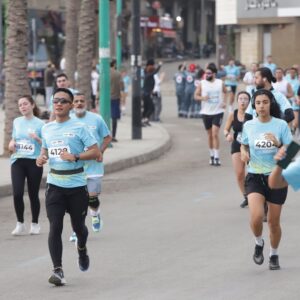 Prajurit TNI Dari Satgas MTF Unifil  Ikuti Beirut Marathon 2025