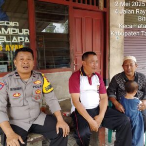 Polsek Cikupa Lakukan Sambang ke Warga, Perkuat Silaturahmi dan Harkamtibmas
