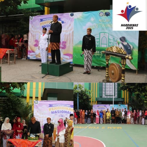MAN 2 Boyolangu Tulungagung Peringati HarI Pendidikan Nasional (HARDIKNAS) 2025 dan Milad ke-35