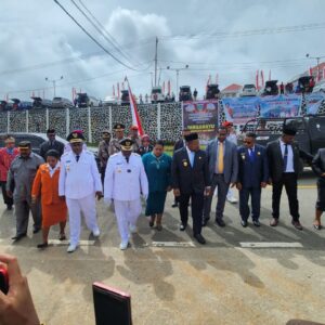 Wadan Lantamal XIV Sorong Hadiri Upacara HUT ke-16 Maybrat: Sinergi TNI dan Pemerintah Wujudkan Daerah Aman, Mandiri, dan Sejahtera