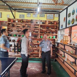 Bersama Pejabat Rutan Rengat, Kapolres Inhu Bersilahturahmi dan Memberikan Himbauan Khamtibmas