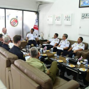 Bakamla RI Terima Kunjungan Chief of Operations Maritime Border Command Australia