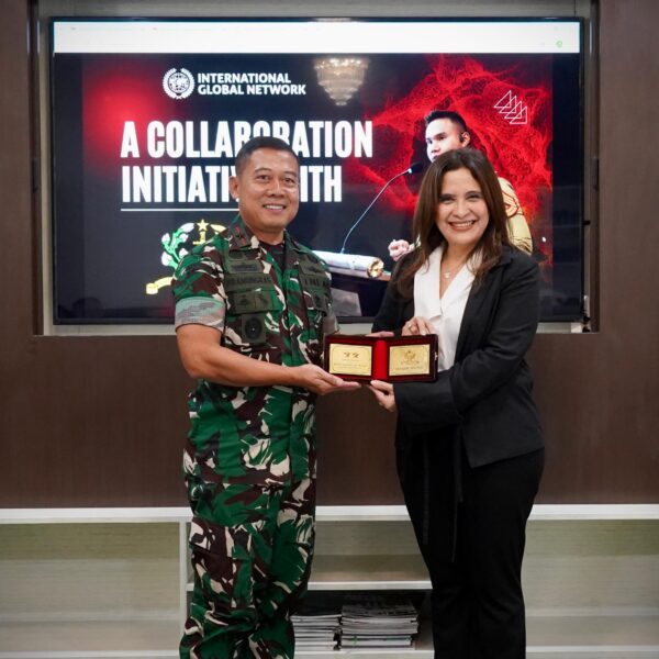 Wagub Akmil Terima Audiensi President International Global Network