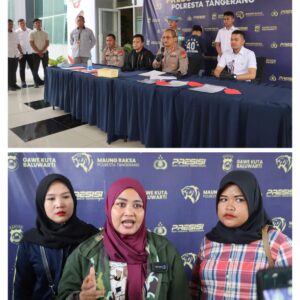 Polresta Tangerang Ungkap Kasus Penipuan Lowongan Kerja Fiktif, Jajaran Resmob Satreskrim Dapat Apresiasi Masyarakat