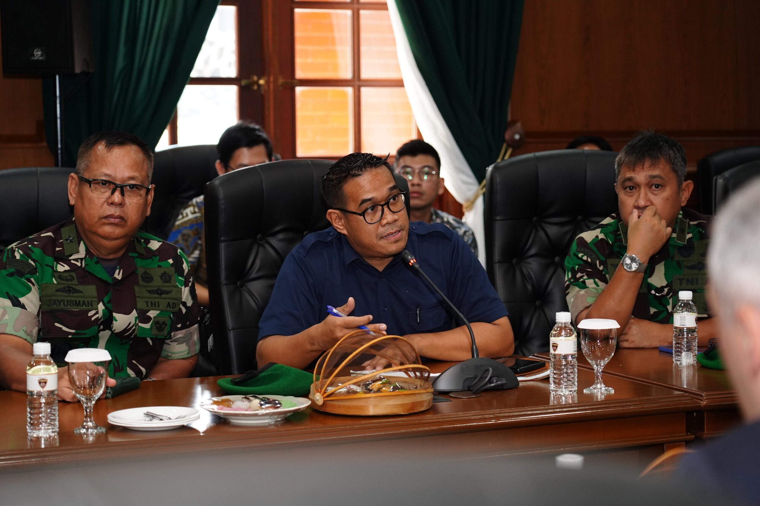 Dubes Prancis Tinjau Persiapan Kunjungan Presiden Perancis Emmanuel Macron ke Akademi Militer