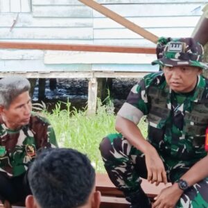 Dansatgas TMMD Tinjau Progres Pembangunan Rumah