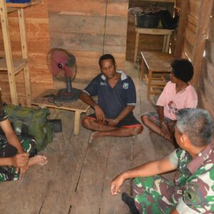 TMMD Ke-124 : Kemanunggalan TNI- Rakyat Tercipta di Kampung Yeflio