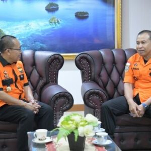 Kabasarnas Terima Kunjungan Ketum Senkom, Bahas Penguatan Sinergi Penanganan Darurat