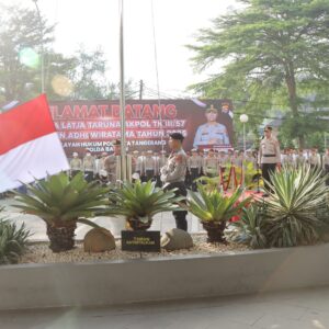Polresta Tangerang Gelar Upacara Harkitnas ke-117, Wakapolresta Sampaikan Pesan Persatuan Bangsa