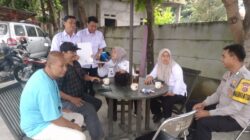 Bhabinkamtibmas Kelurahan Sukamulya Sambangi Kantor Lurah, Sampaikan Pesan Kamtibmas