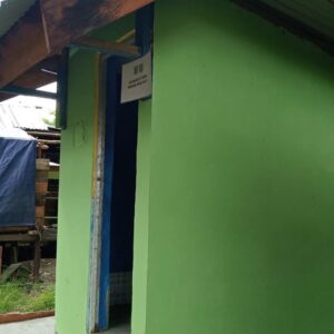 Memasuki Tahap Akhir Pembuatan MCK, Masyarakat Kampung Ucap Syukur