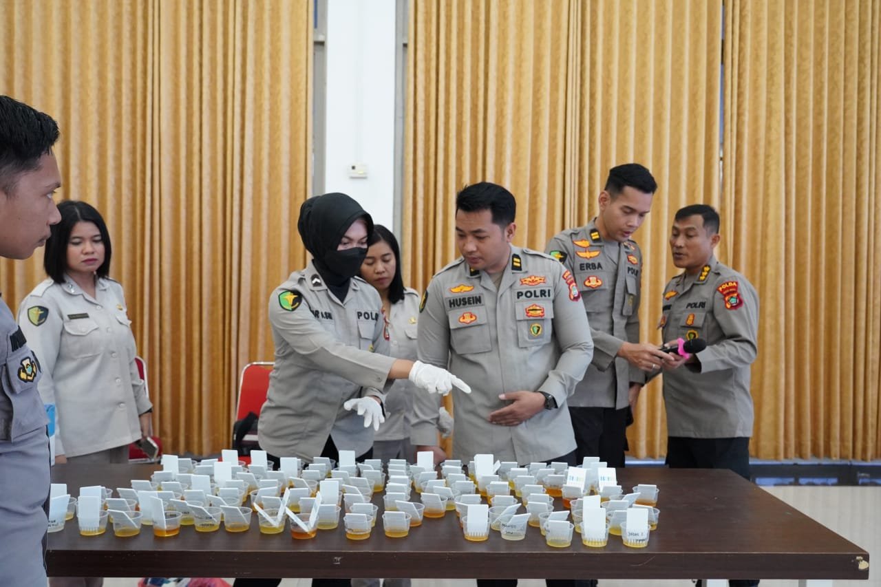 Biddokkes Polda Papua Barat Gelar Deteksi Dini Narkoba