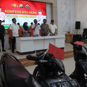 Respon Cepat Polres Pamekasan Berhasil Amankan 4 Tersangka Spesialis Curanmor
