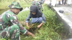 Lestarikan Lingkungan, Satgas TMMD Ke-124 Kodim 1501/Ternate Laksanakan Penghijauan