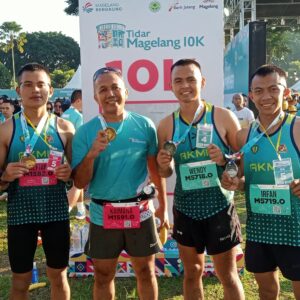 Taruna Akmil Berprestasi dalam Ajang Tidar Magelang Run 2025