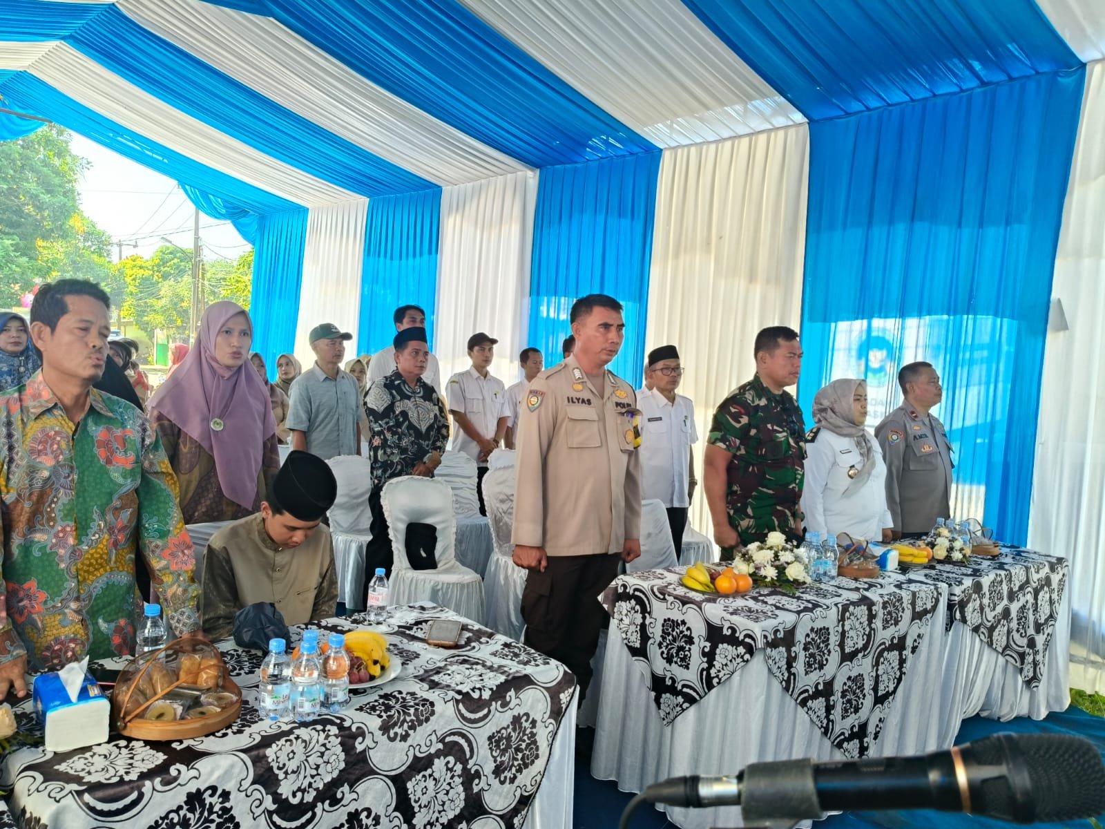 Danramil dan Polsek Cikupa Hadiri Peresmian SPPG Sukamulya 2